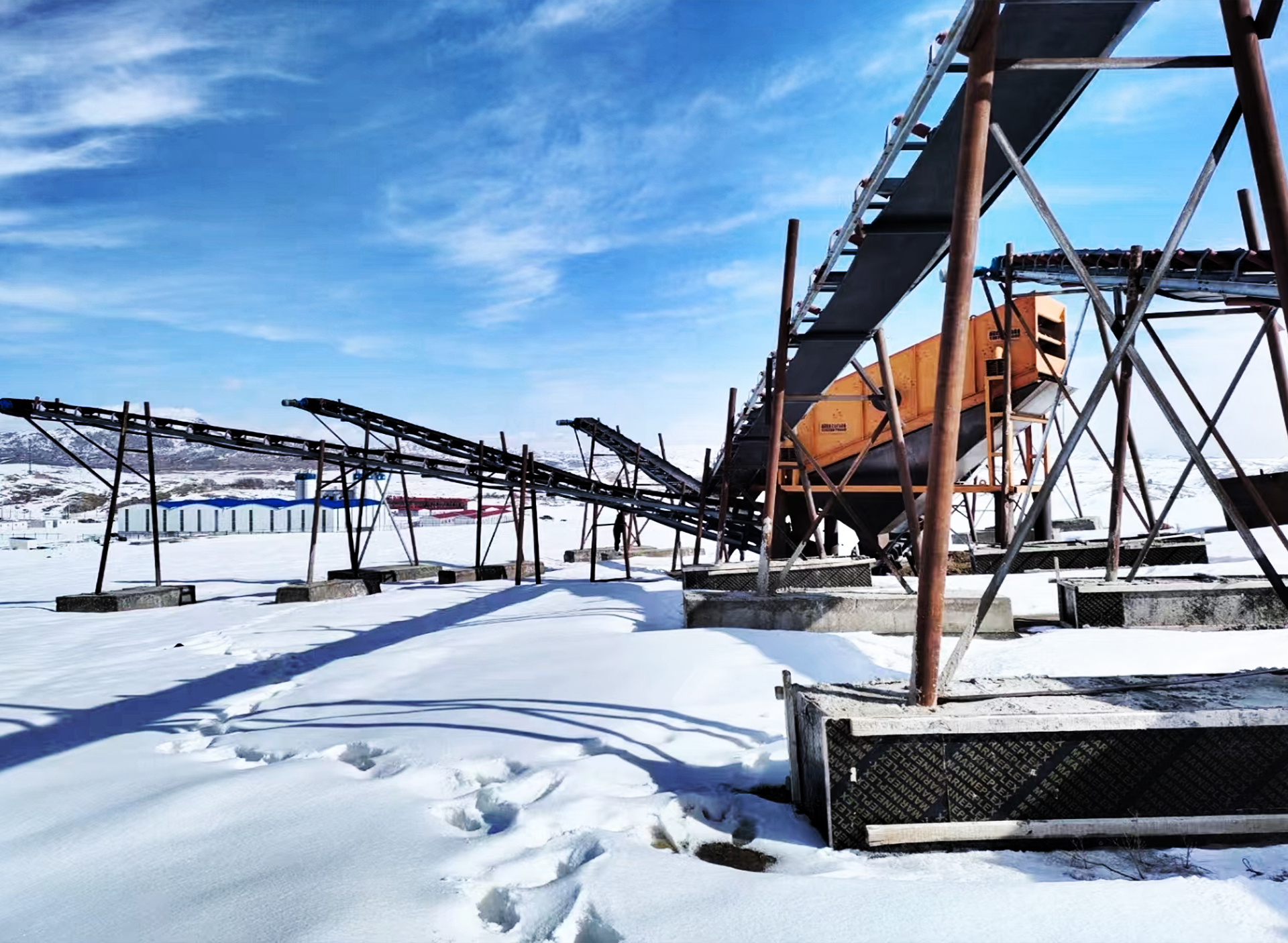 Crushing line site